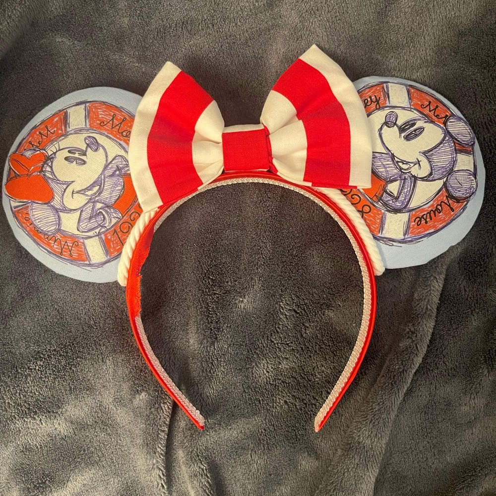 Nautical Minnie Ears